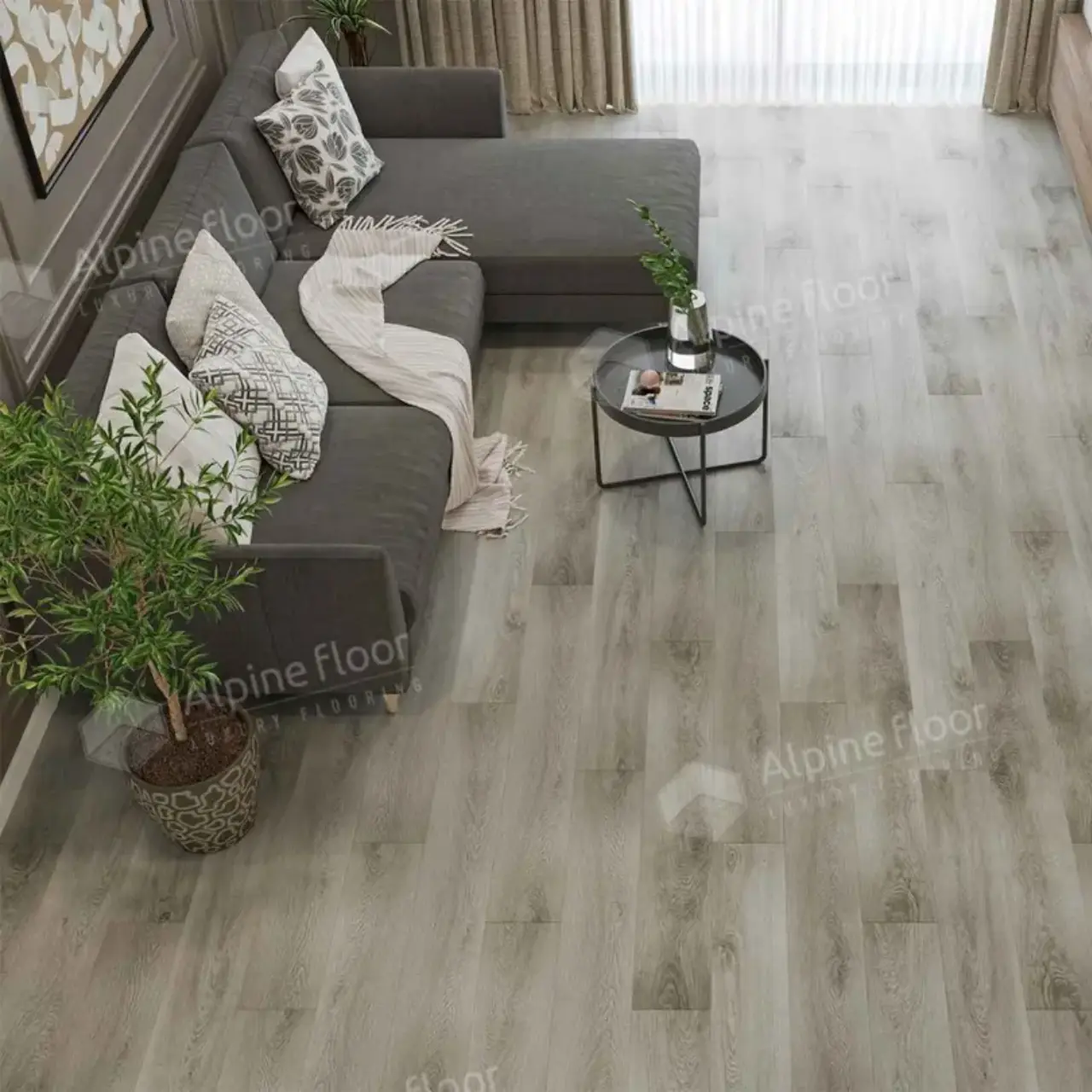 Кварцвинил Alpine Floor Grand Sequoia Lvt Еco 11-1702 Негара