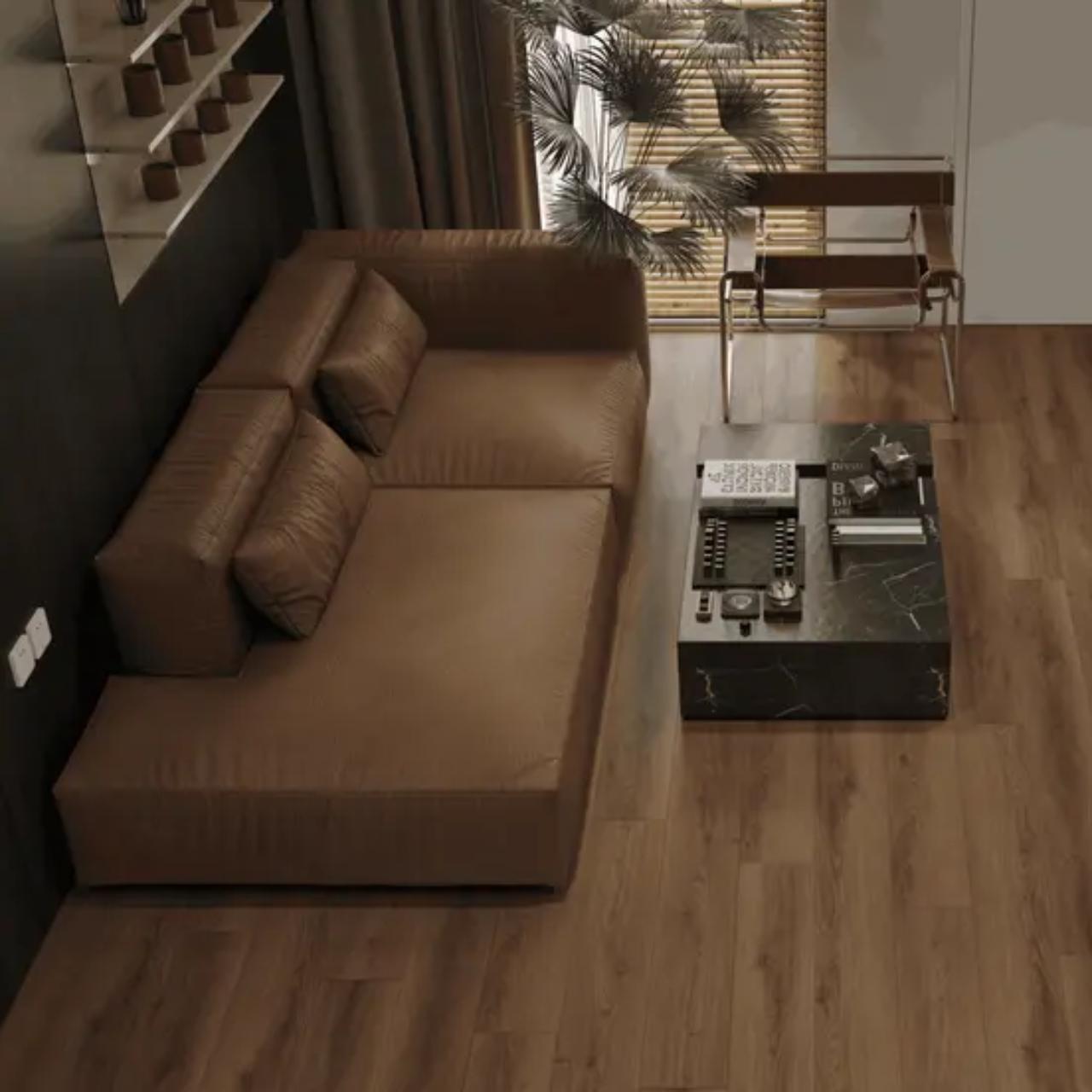 Кварцвинил Alpine Floor Premium XL Eco 7-34 Дуб Табачный