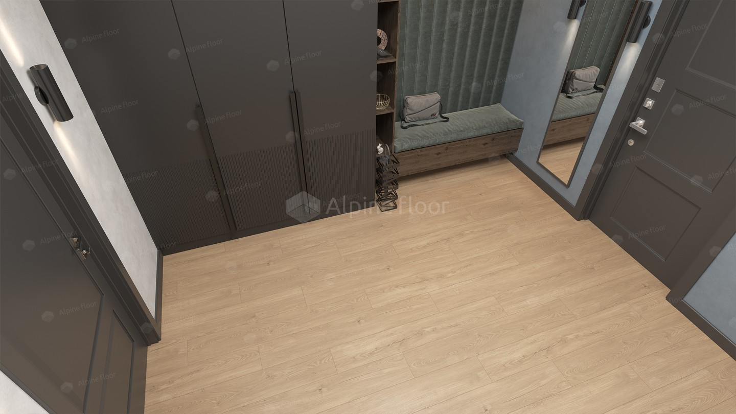 Кварцвинил Alpine Floor Sequoia Lvt Еco 6-9 Секвойя Натуральная