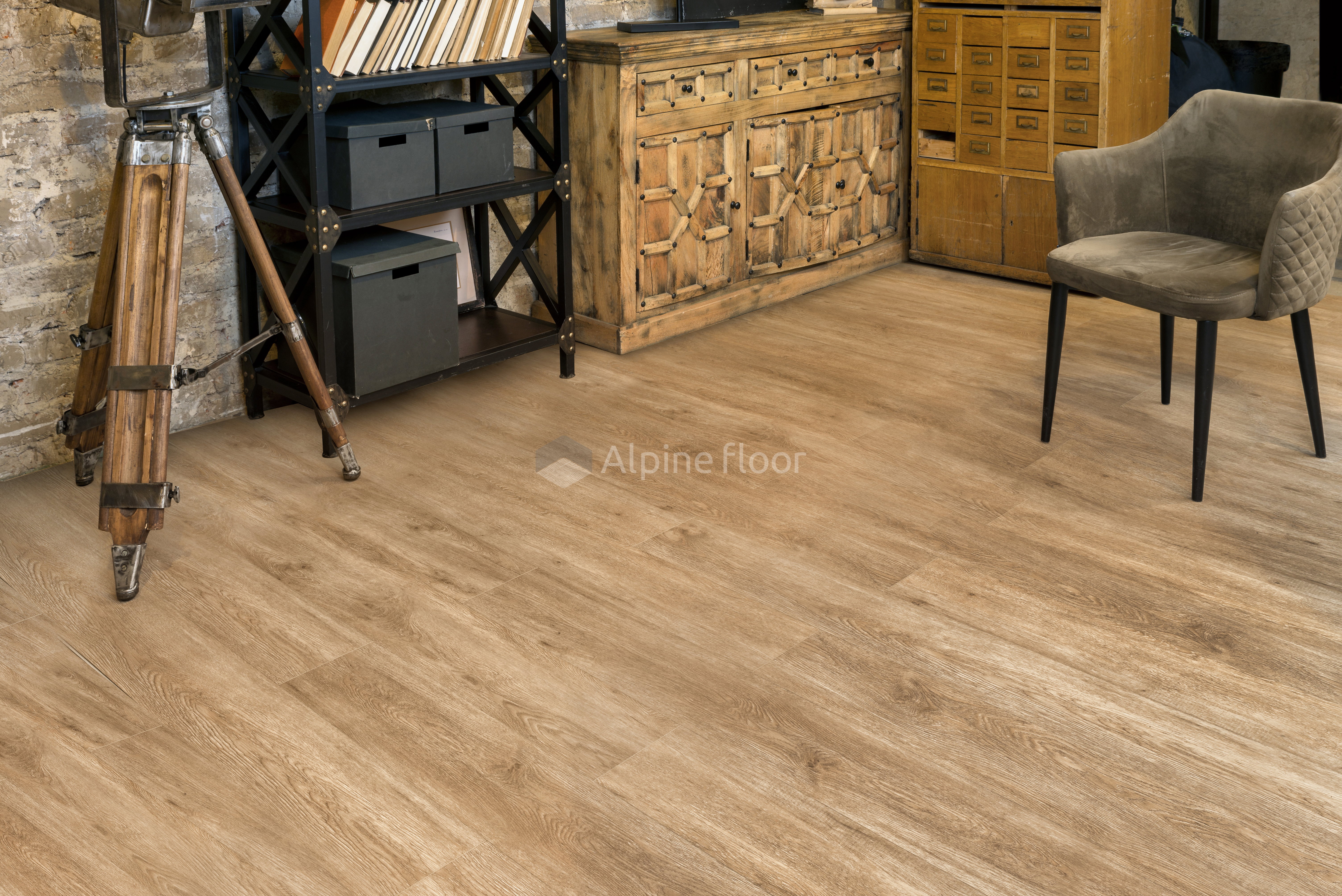 Кварцвинил Alpine Floor Grand Sequoia Superior ABA Eco 11-503 Камфора