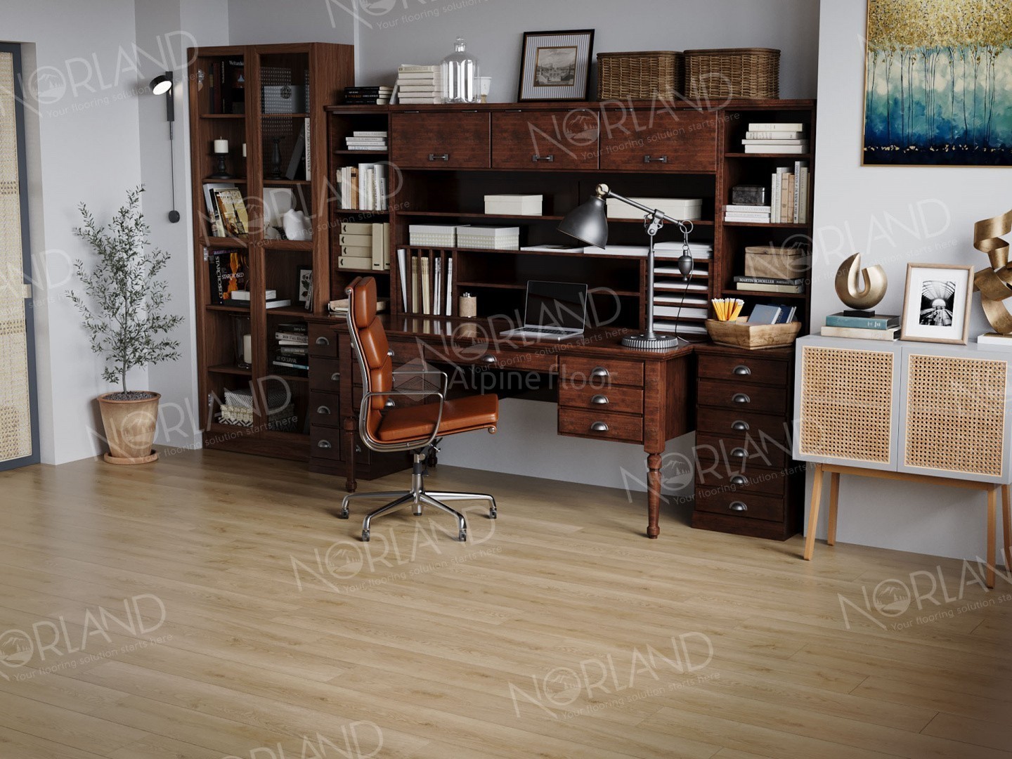 Кварцвинил Norland Sigrid 1001-21 Rett