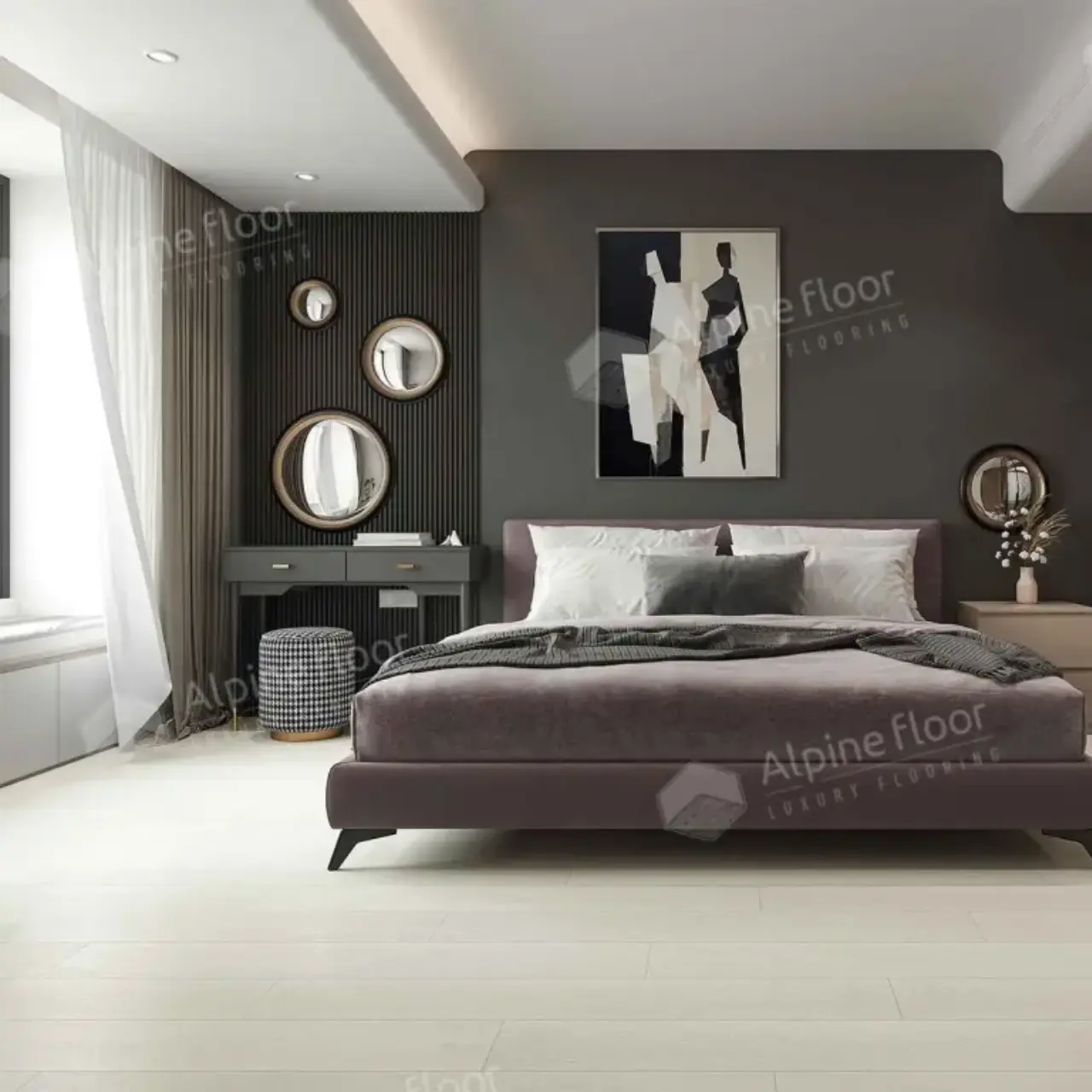 Кварцвинил Alpine Floor Grand Sequoia Lvt Еco 11-2202 Сагано