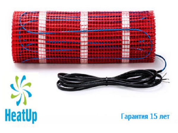 Нагревательный мат HeatUp двужильный 12 м.кв