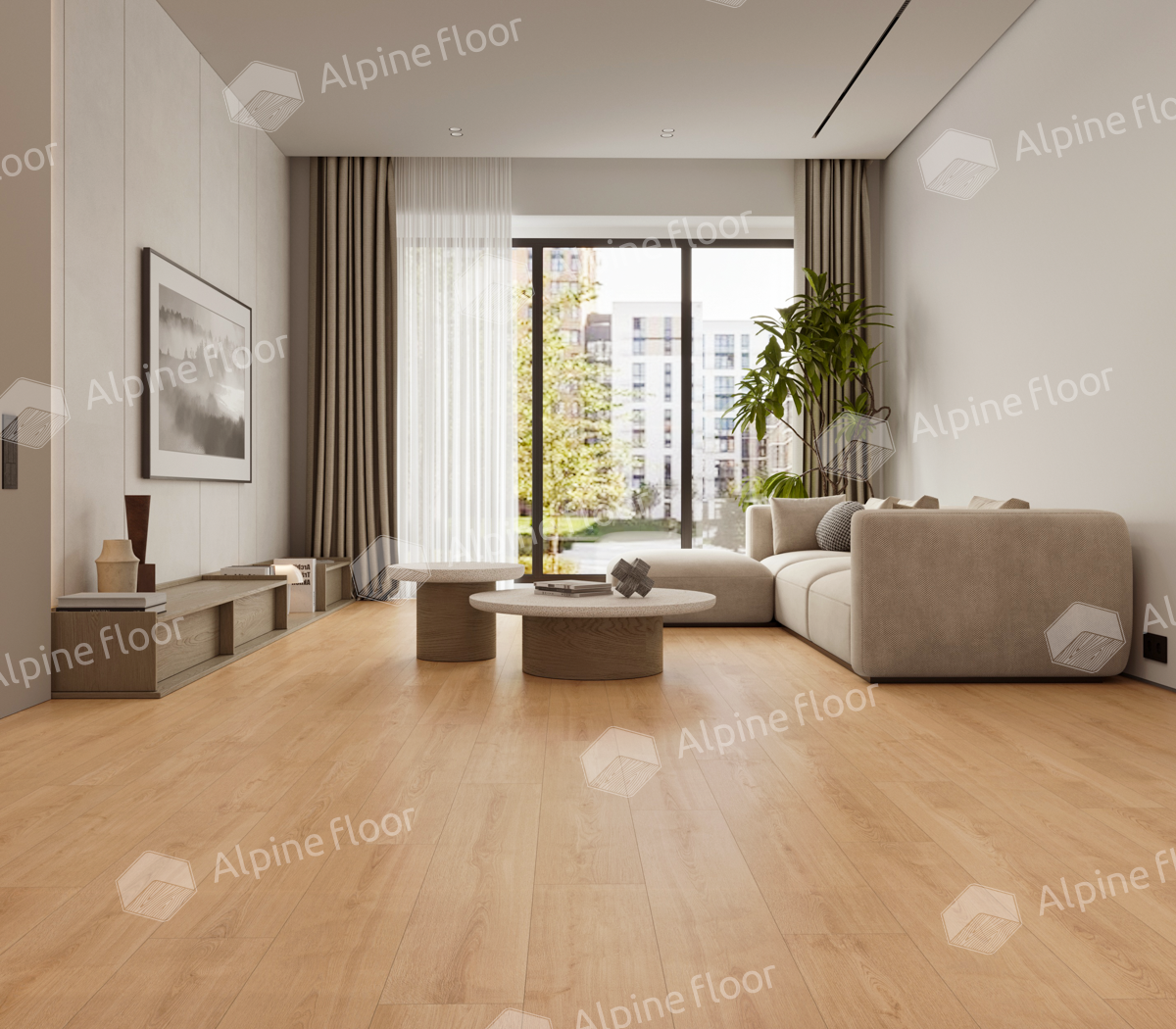 Кварцвинил Alpine Floor ProNature 64636 Oak Kisuca