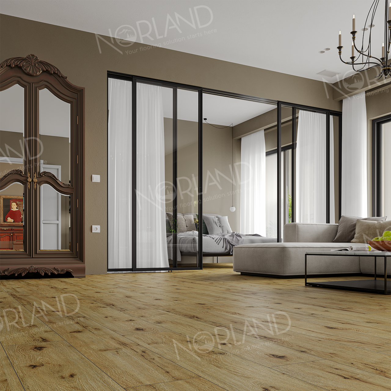 Ламинат Norland Elegant 10 LF305-14 Дуб Скай