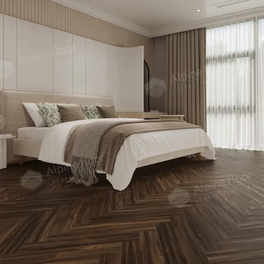 Ламинат AlpineFloor Herringbone 10 LF107-13 Орех Сицилия