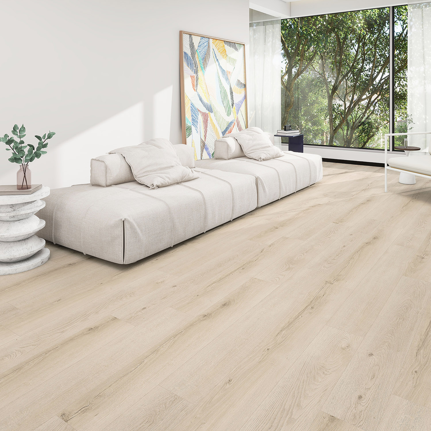 Кварцвинил Floorwood SPC Synchro 6415 Дуб Санрайз