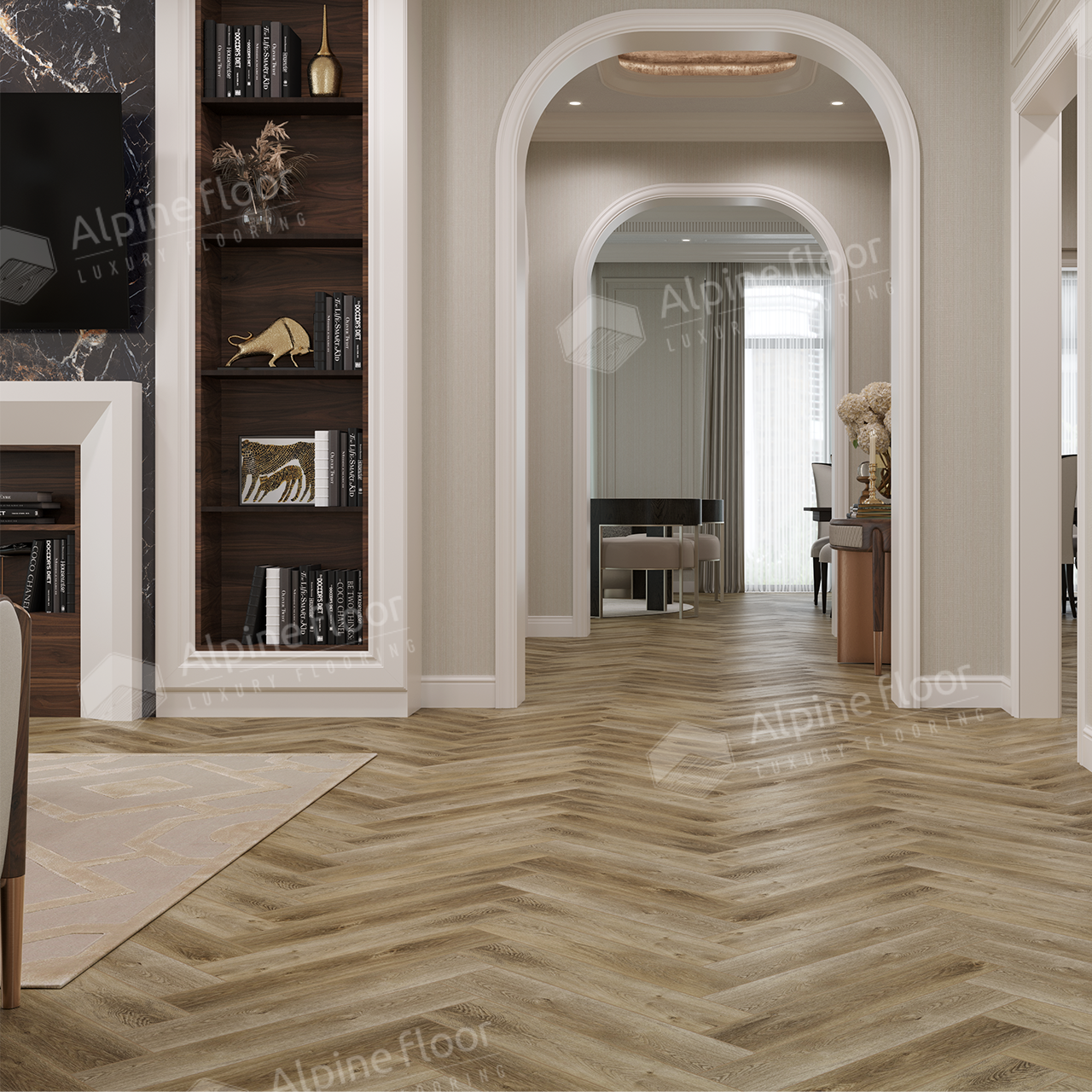 Кварцвинил Alpine Floor Parquet Light Еco 13-35 Дуб Целата