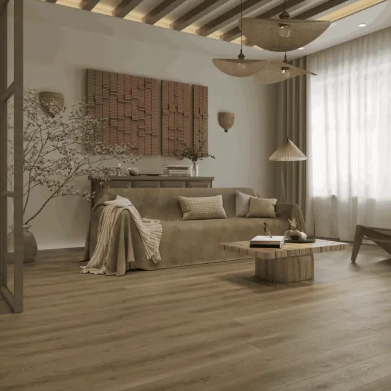 Кварцвинил Alpine Floor Premium XL Eco 7-37 Дуб Соломенный