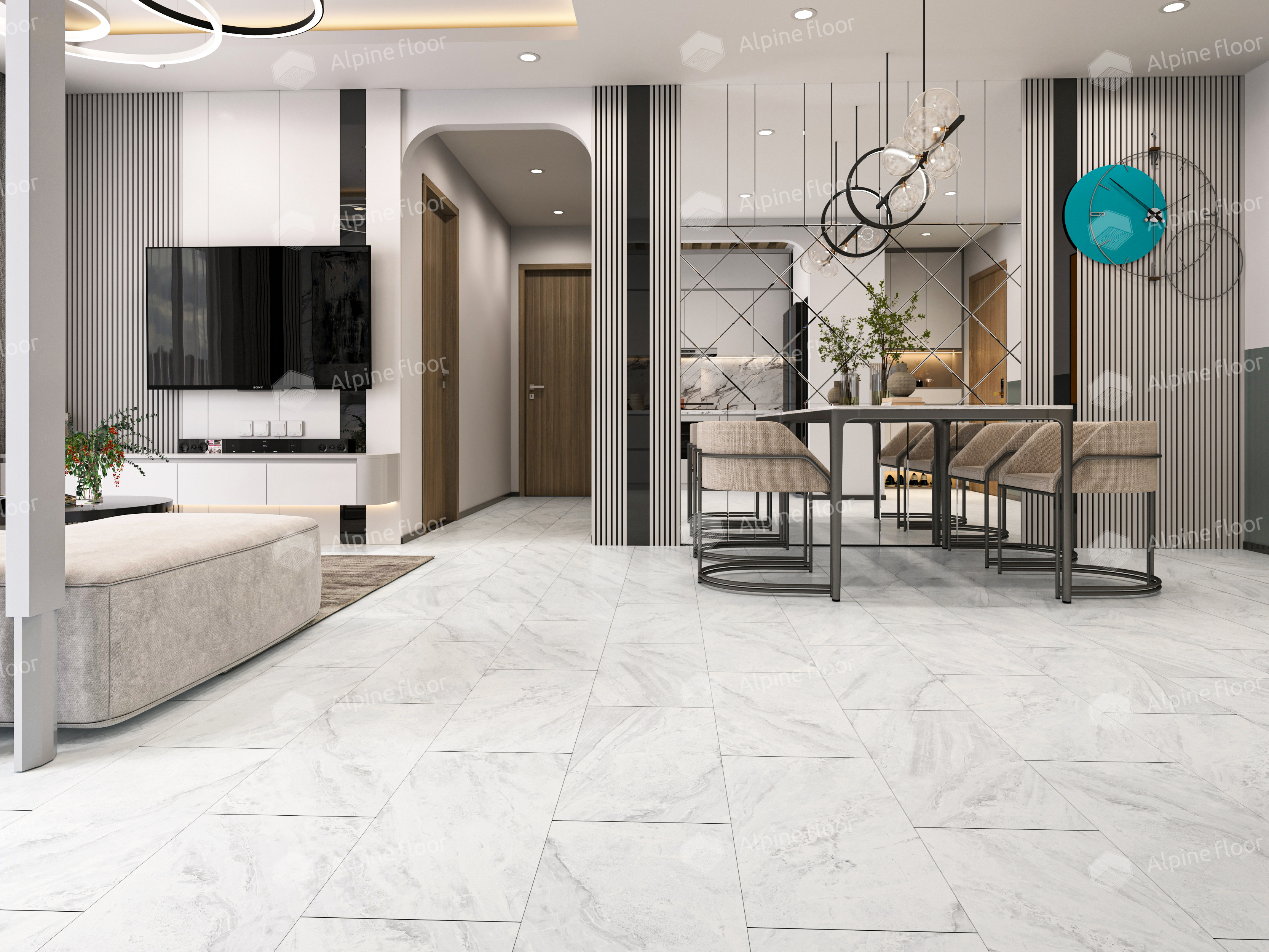 Кварцвинил Alpine Floor Light Stone Eco 15-4 Вердон
