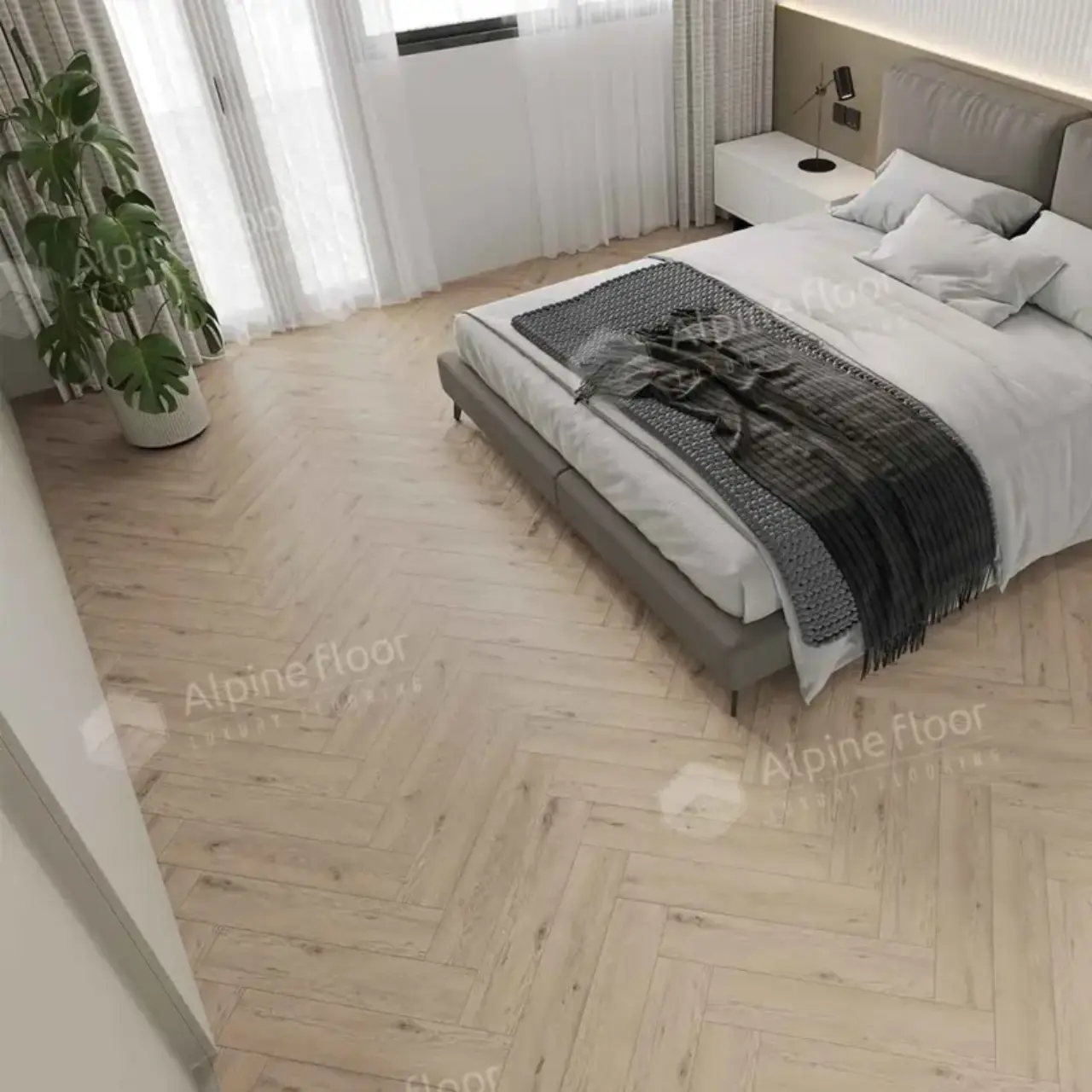Кварцвинил Alpine Floor Parquet LVT Eco 16-23 Дуб Алиот