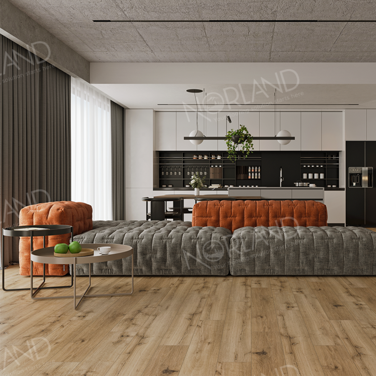 Кварцвинил Norland Северный уют LVT (Lagom Parquet LVT) 1034-13 Bomul