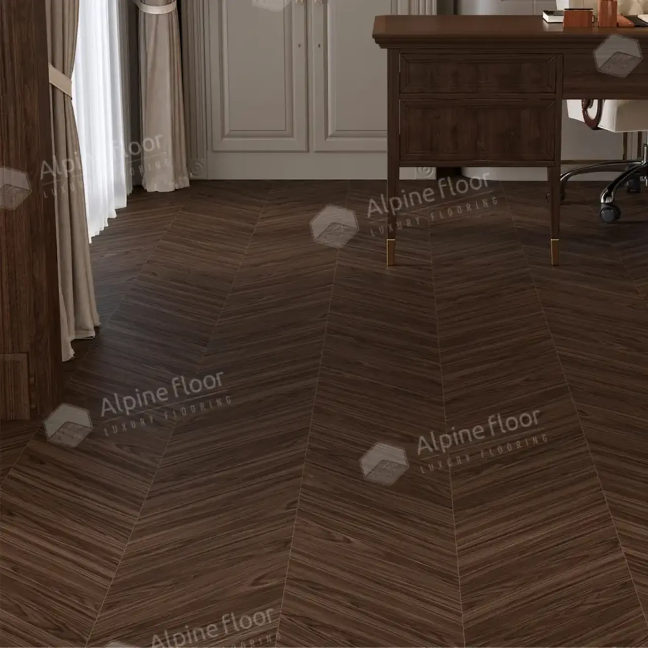 Ламинат AlpineFloor Chevron Art LF109-10 Орех Гранд-Каньон
