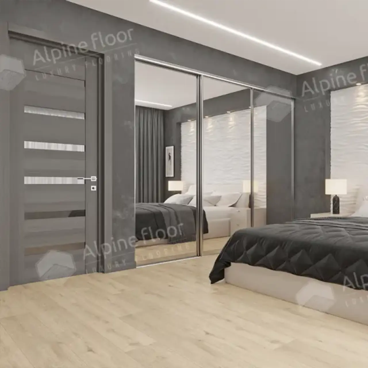 Кварцвинил Alpine Floor Liberty Loose Lay ECO 23-1 Дуб Ваниль