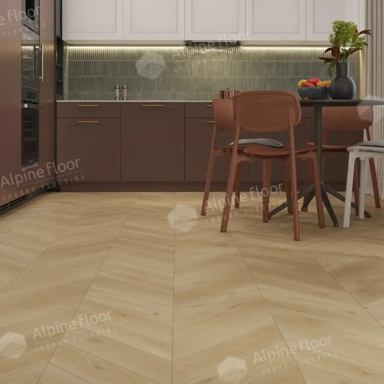 Ламинат AlpineFloor Chevron Art LF109-01 Дуб Монте-Роза