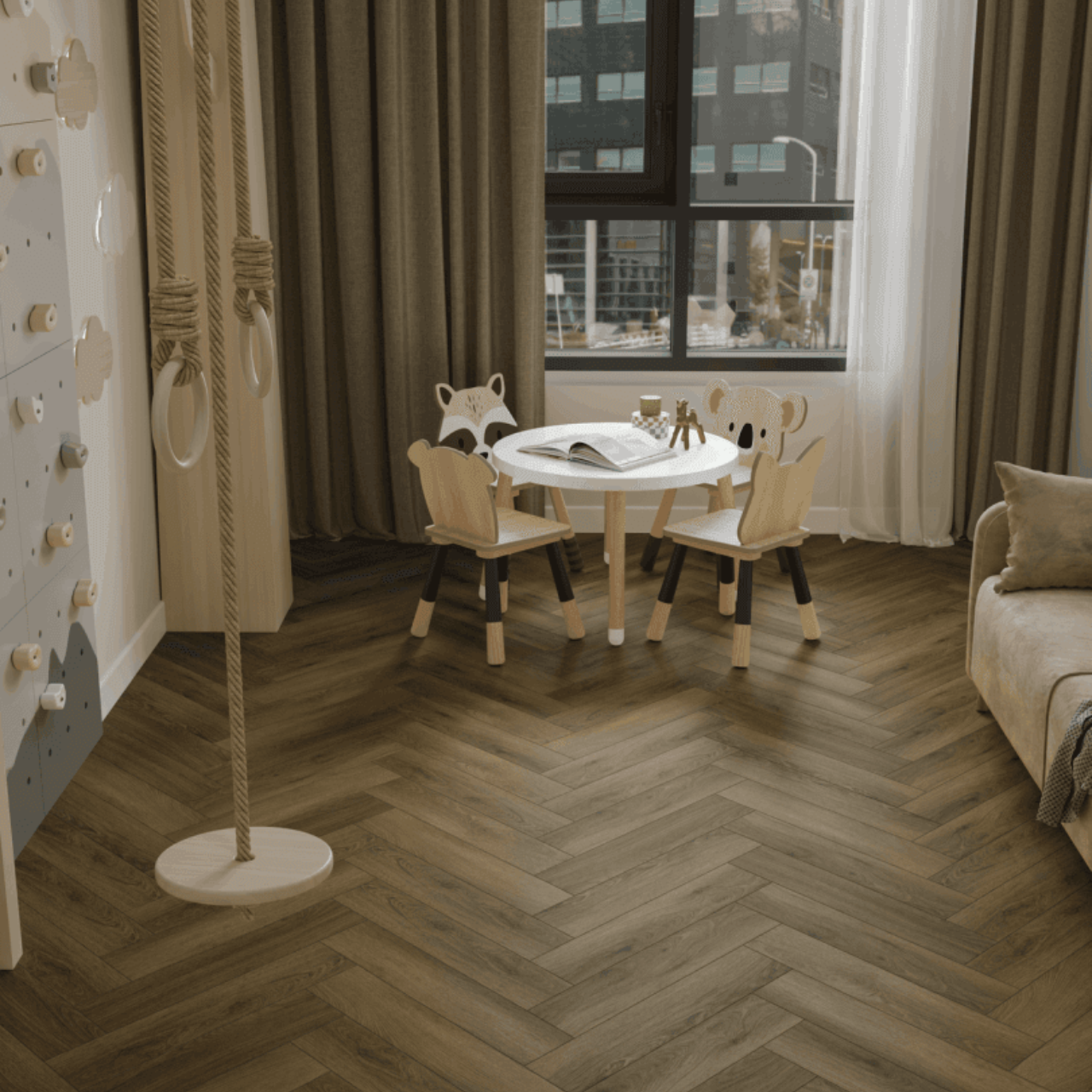 Кварцвинил Norland Parquet S 1055-11 Polar