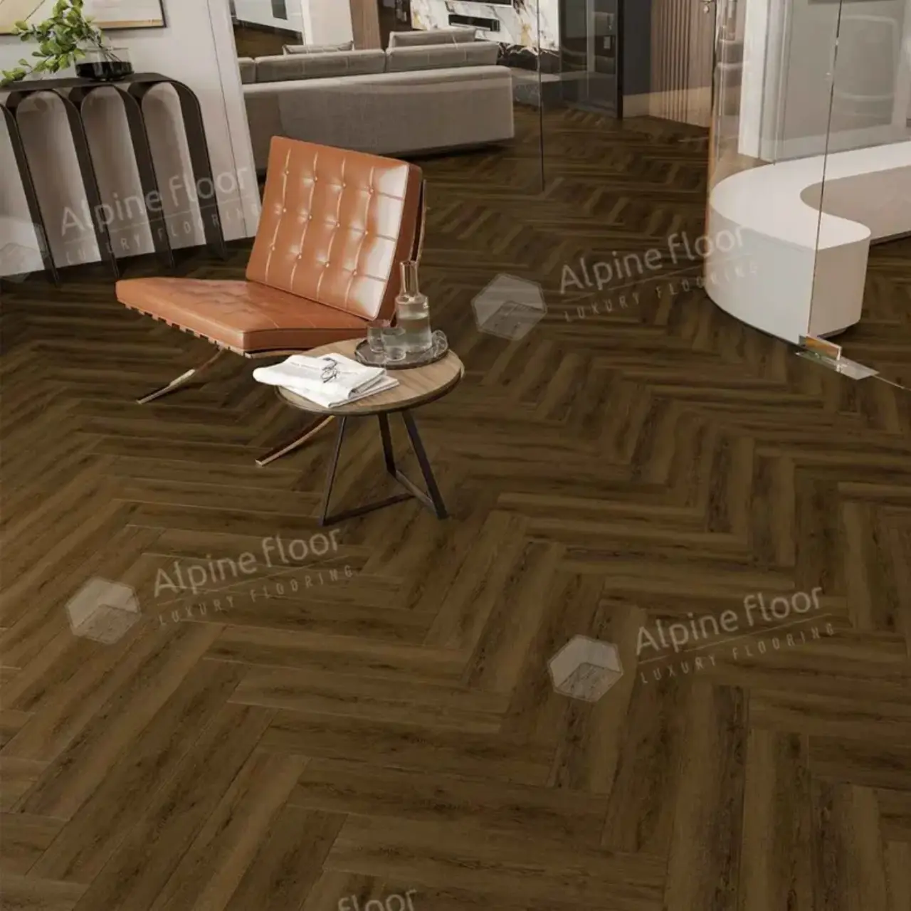 Кварцвинил Alpine Floor Parquet LVT Eco 16-33 Дуб Далим
