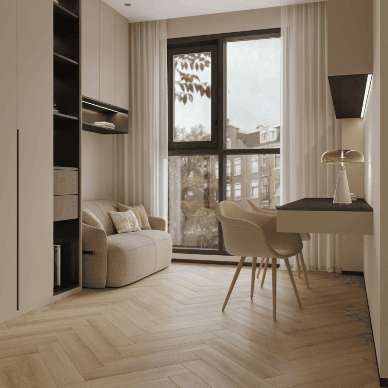 Кварцвинил Norland Parquet LVT 1067-3 Quick Light