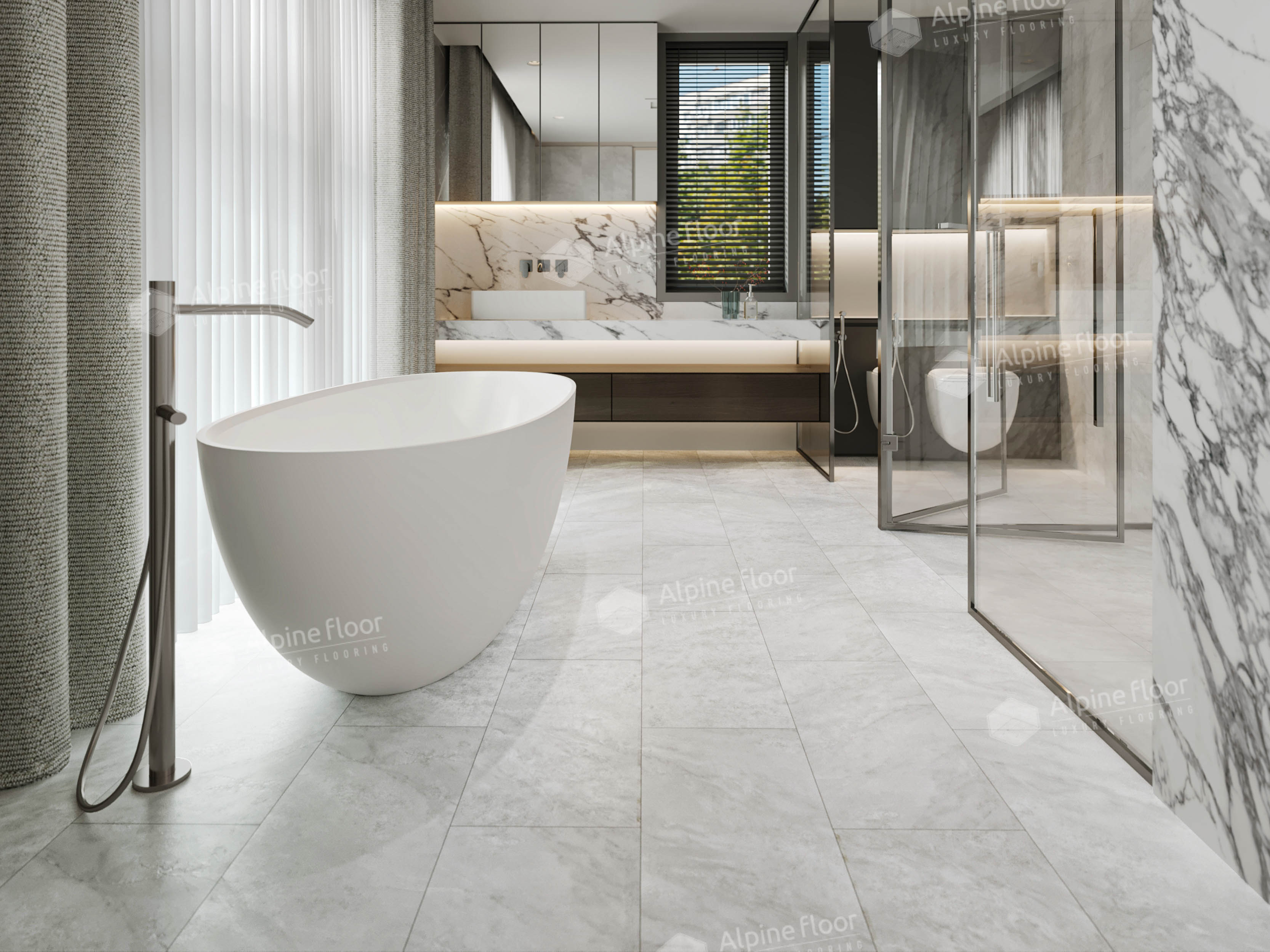 Кварцвинил Alpine Floor Stone Mineral Core Еco 4-19 Чили