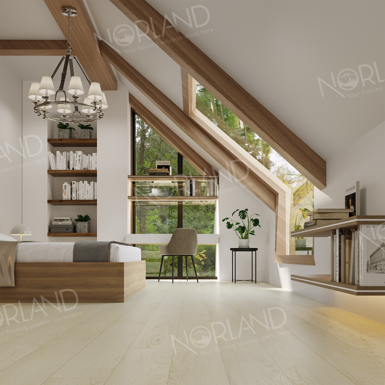 Ламинат Norland Elegant LF301-02 Дуб Малуку