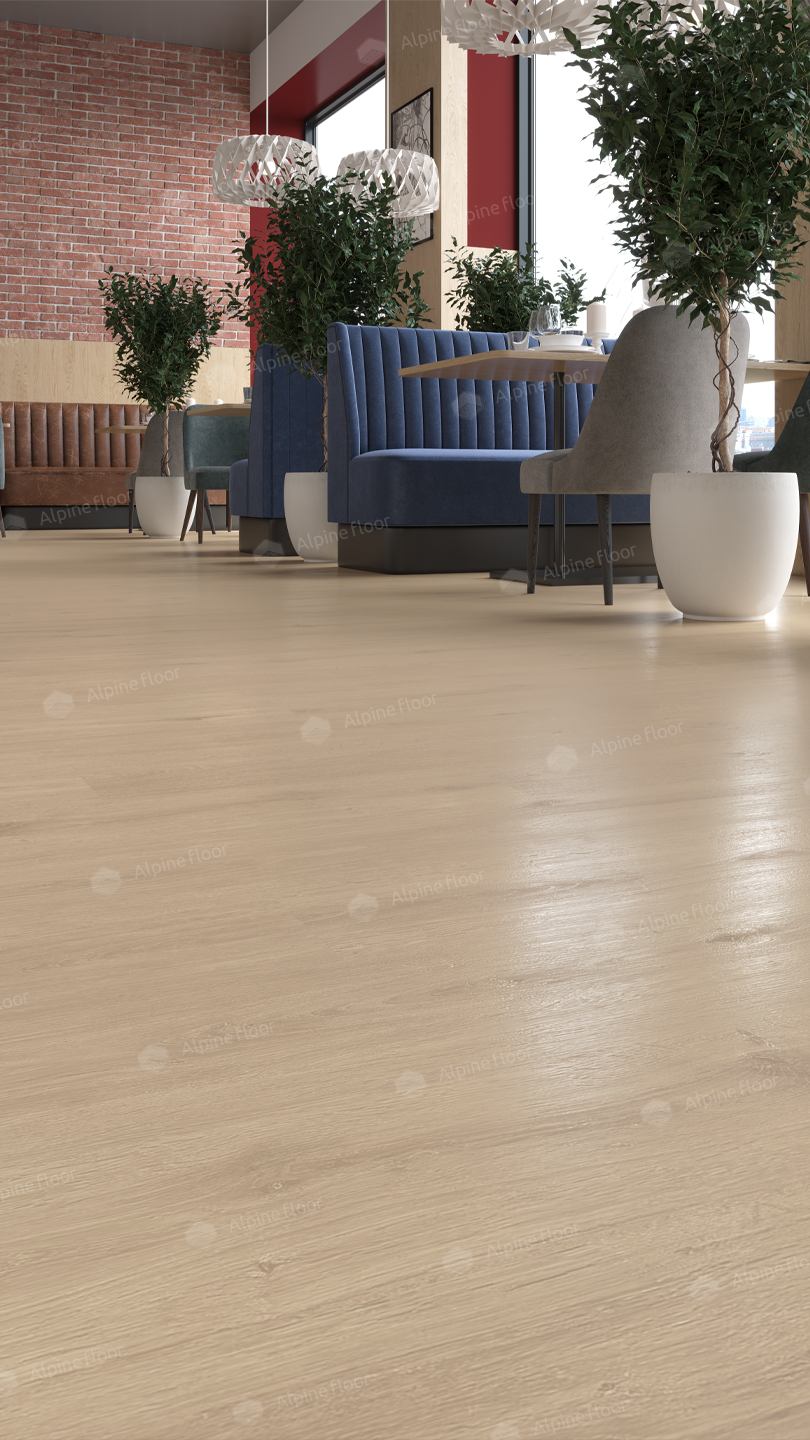 Кварцвинил Alpine Floor Ultra Еco 5-4 Дуб Ваниль