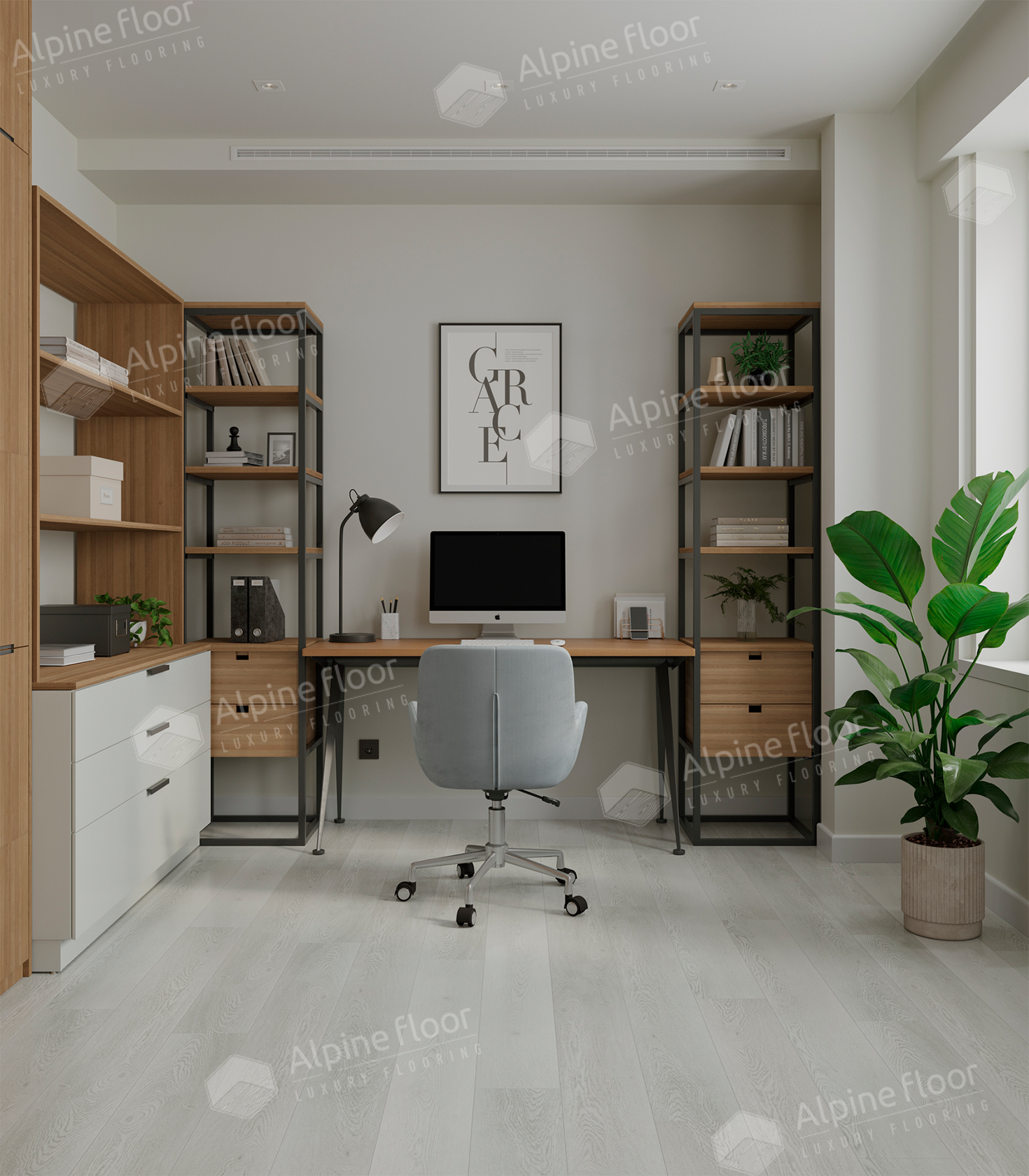 Кварцвинил Alpine Floor Grand Sequoia 5 мм Еco 11-1208 Дейнтри