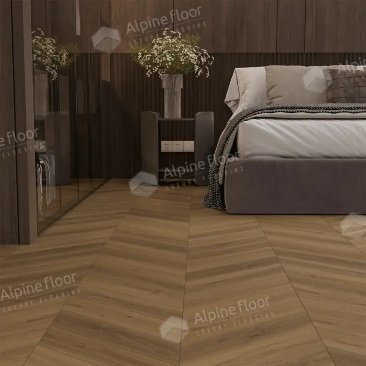 Ламинат AlpineFloor Chevron Art LF109-07 Дуб Тибет