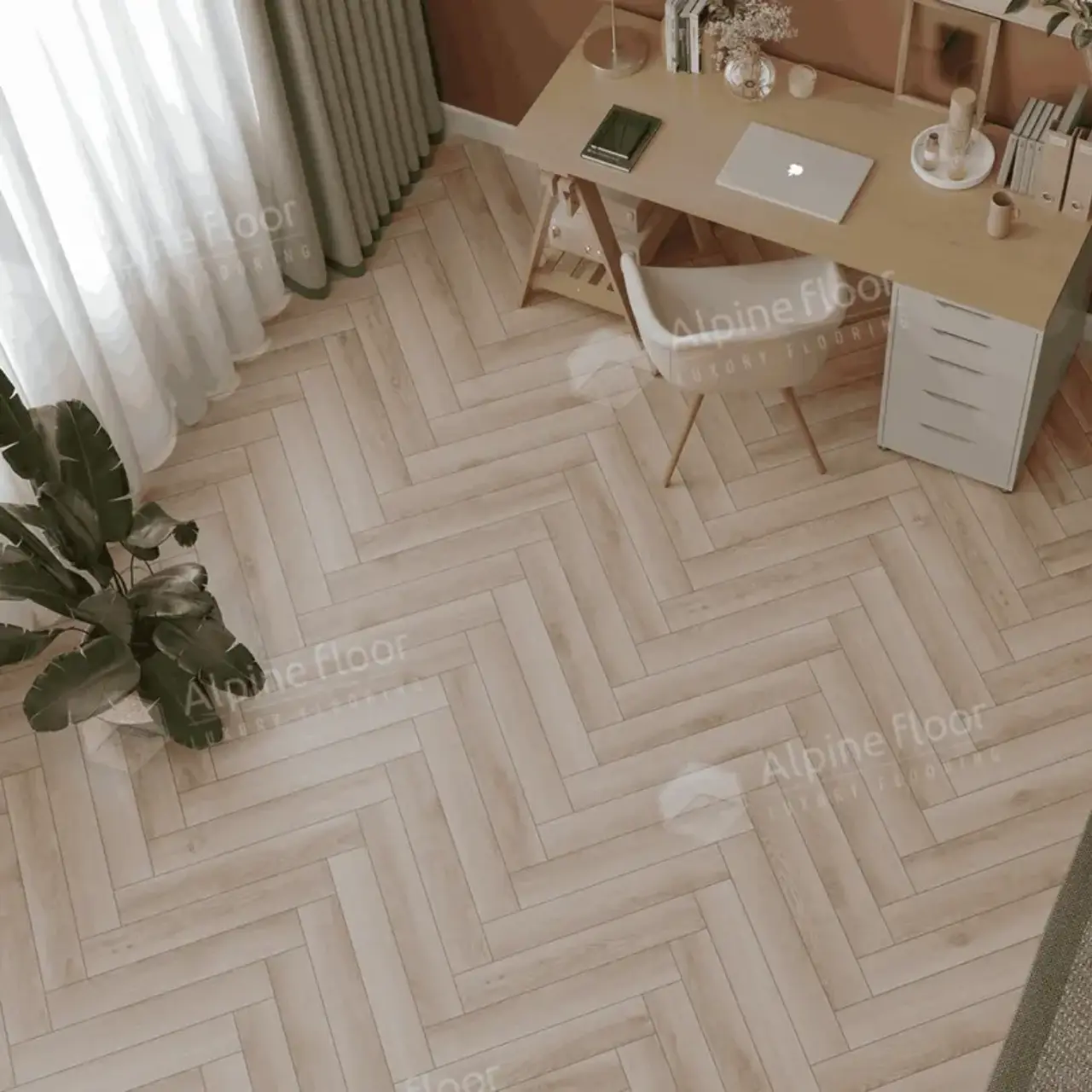 Ламинат AlpineFloor Herringbone 8 Pro LF102-13 Дуб Берри
