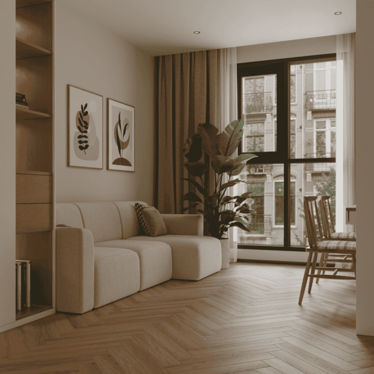 Ламинат Norland Herringbone Elegant Strong LF304-36 Дуб Наксос