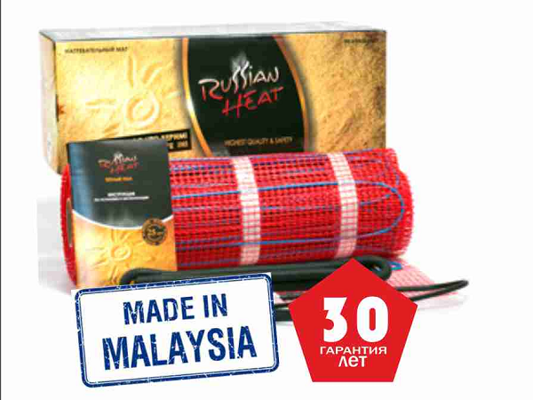 Нагревательный мат Russian Heat millimat 150 8.0 м.кв