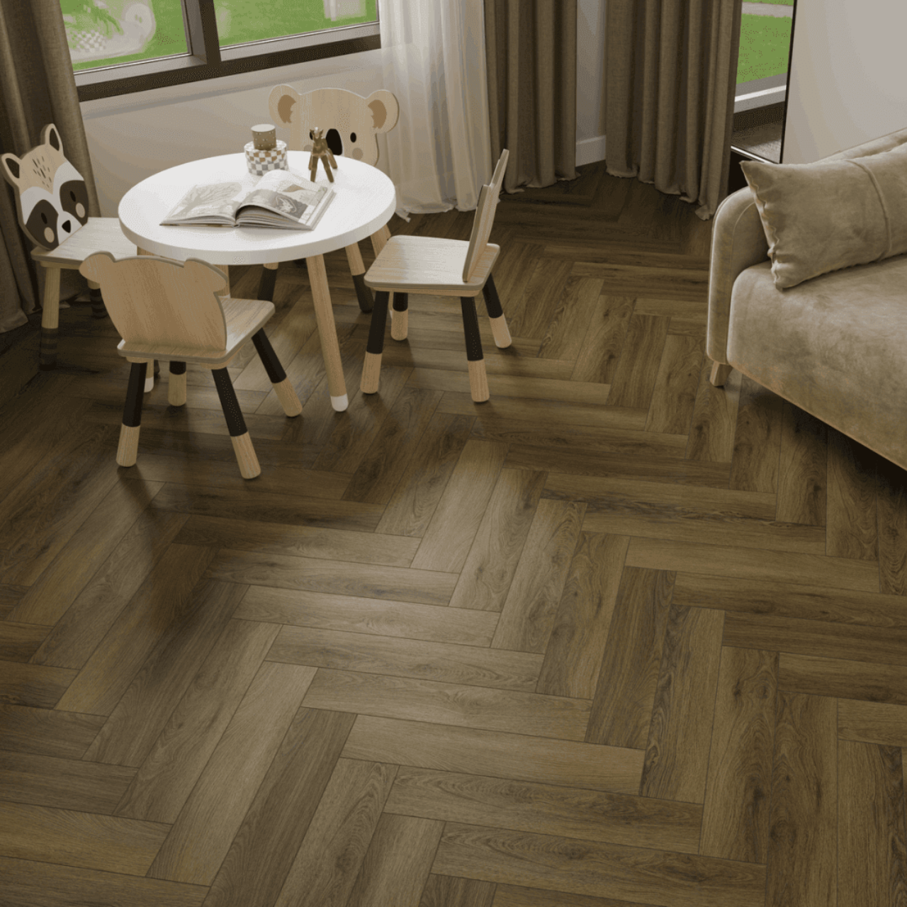 Кварцвинил Norland Parquet S LVT 1056-11 Polar