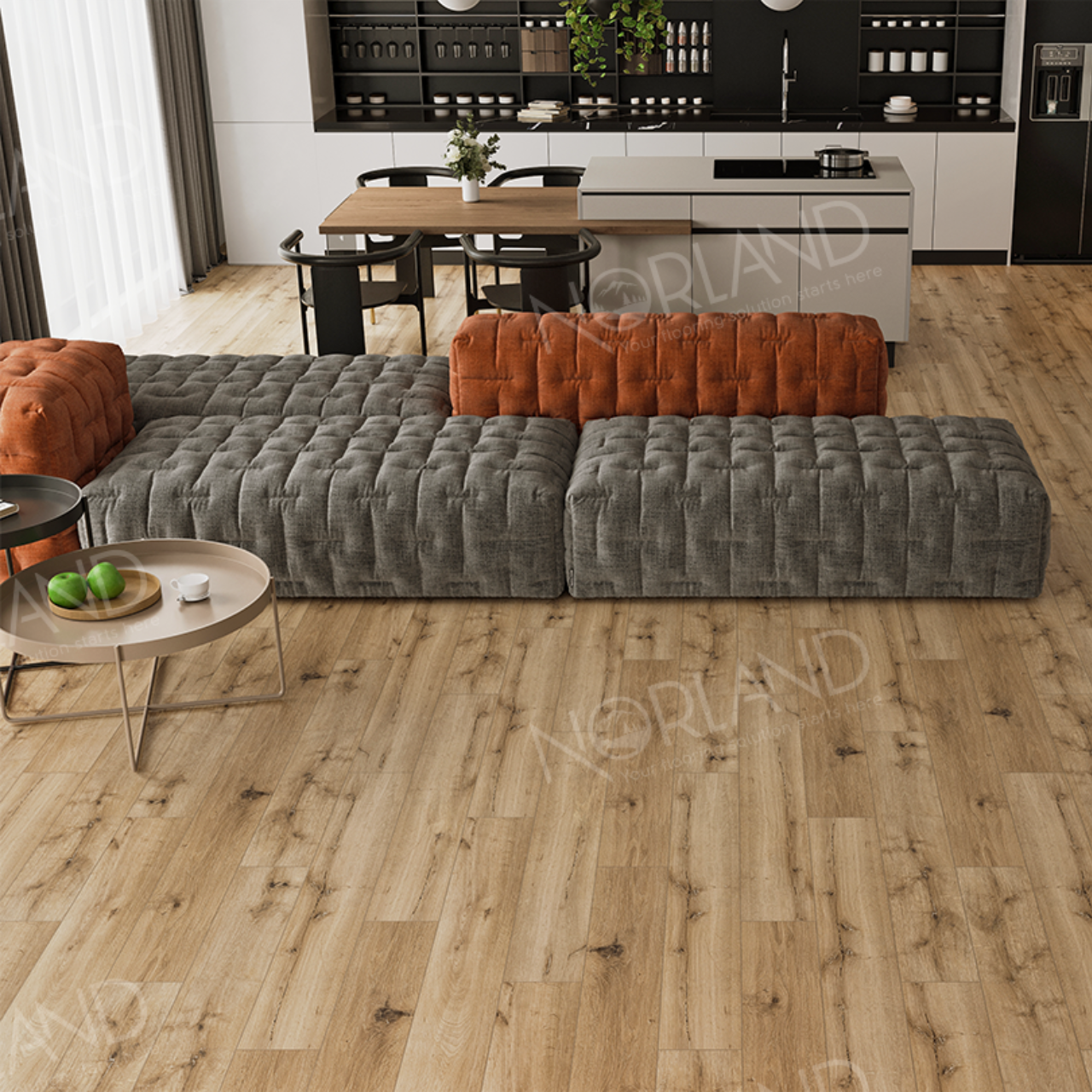 Кварцвинил Norland Северный уют LVT (Lagom Parquet LVT) 1034-13 Bomul