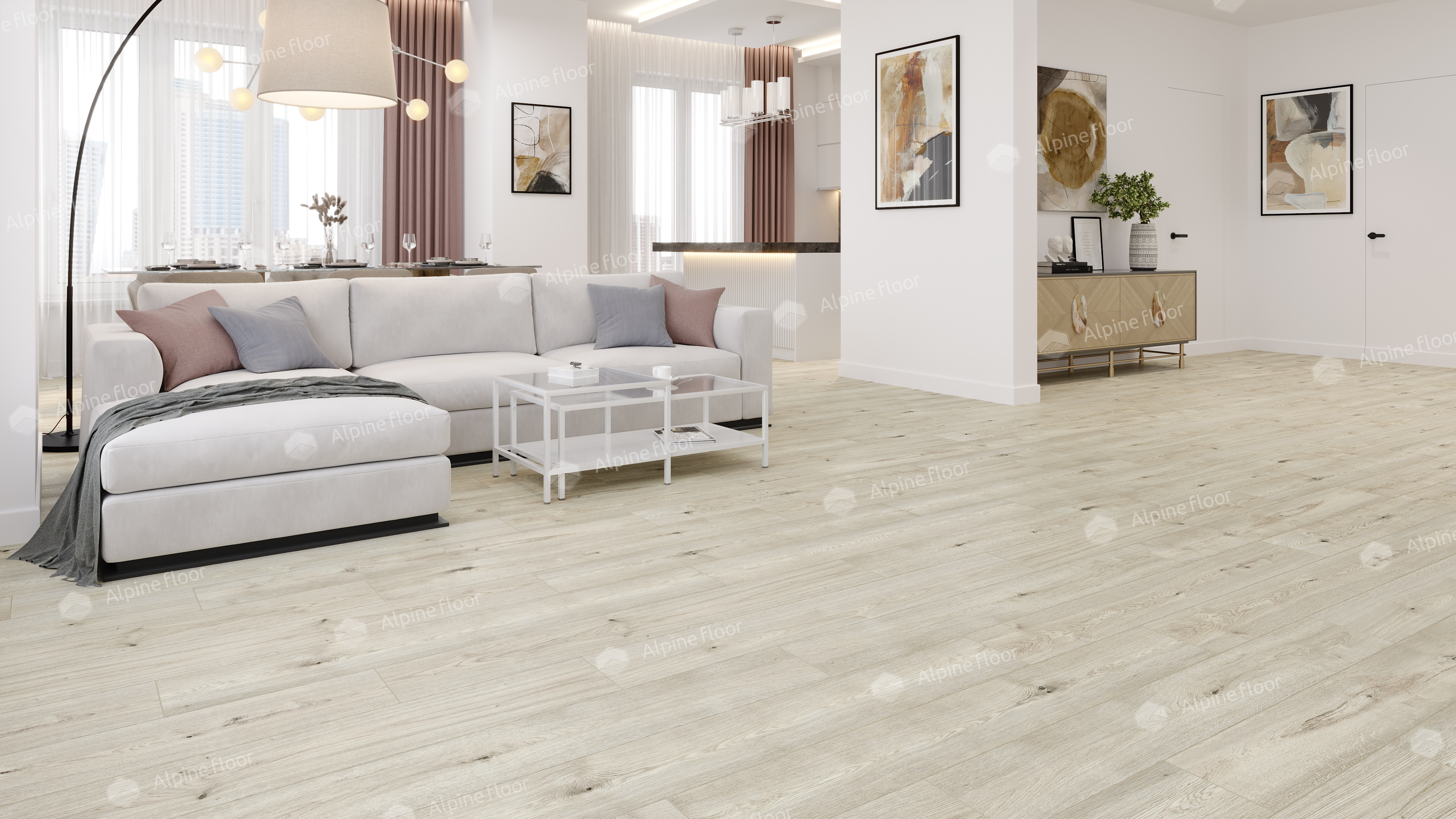 Ламинат AlpineFloor Aqua Life LF103-01 Дуб Гамбург