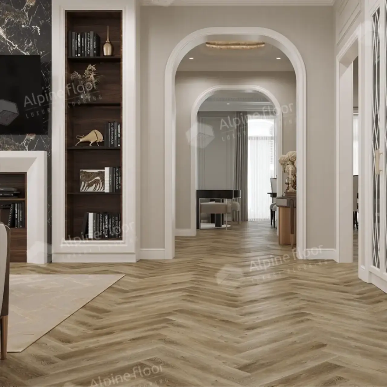 Кварцвинил Alpine Floor Parquet LVT Eco 16-35 Дуб Целата