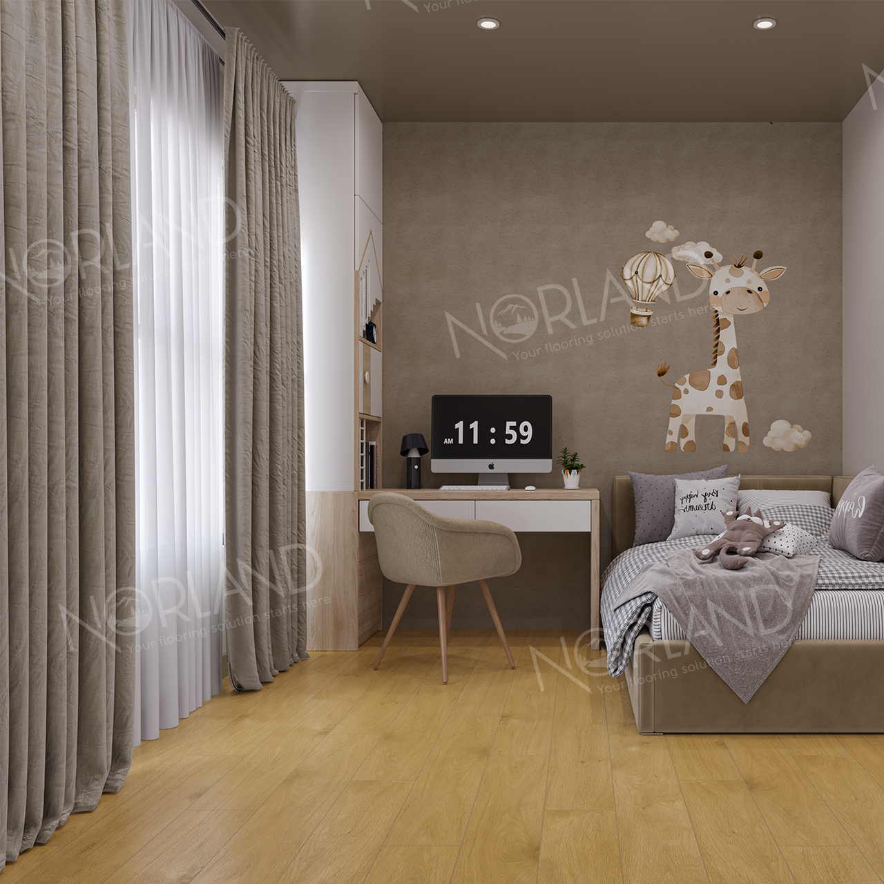 Ламинат Norland Elegant 10 LF305-12 Дуб Мальта