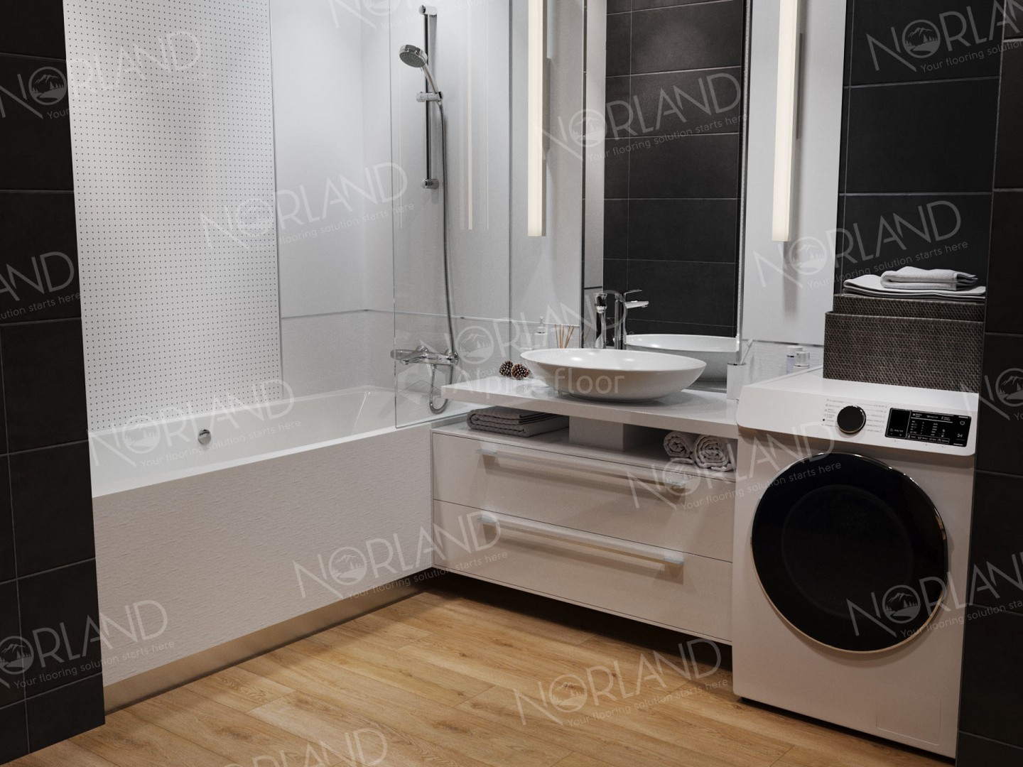 Кварцвинил Norland Sigrid 1001-20 Niky