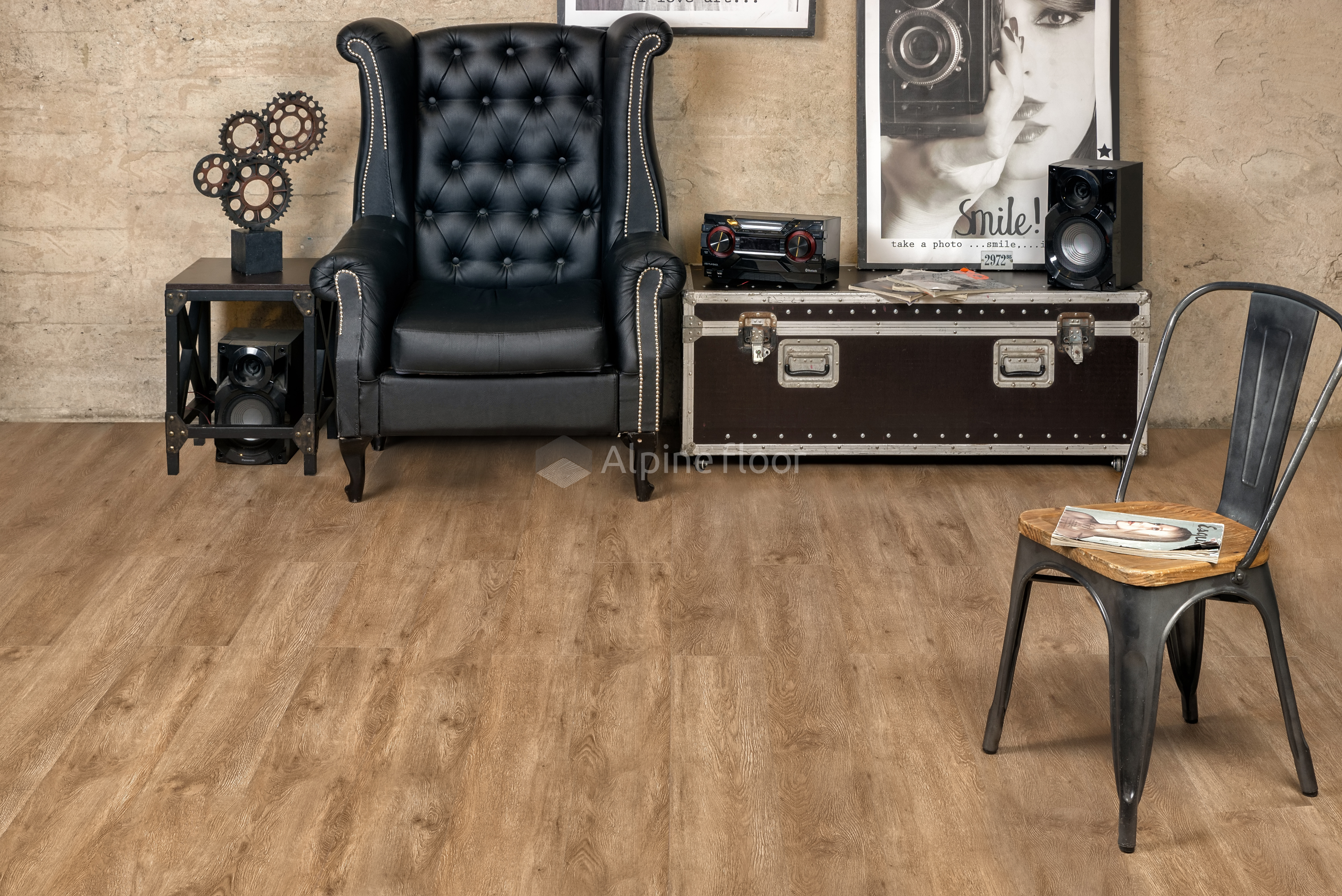 Кварцвинил Alpine Floor Grand Sequoia Superior ABA Eco 11-1003 Макадамия