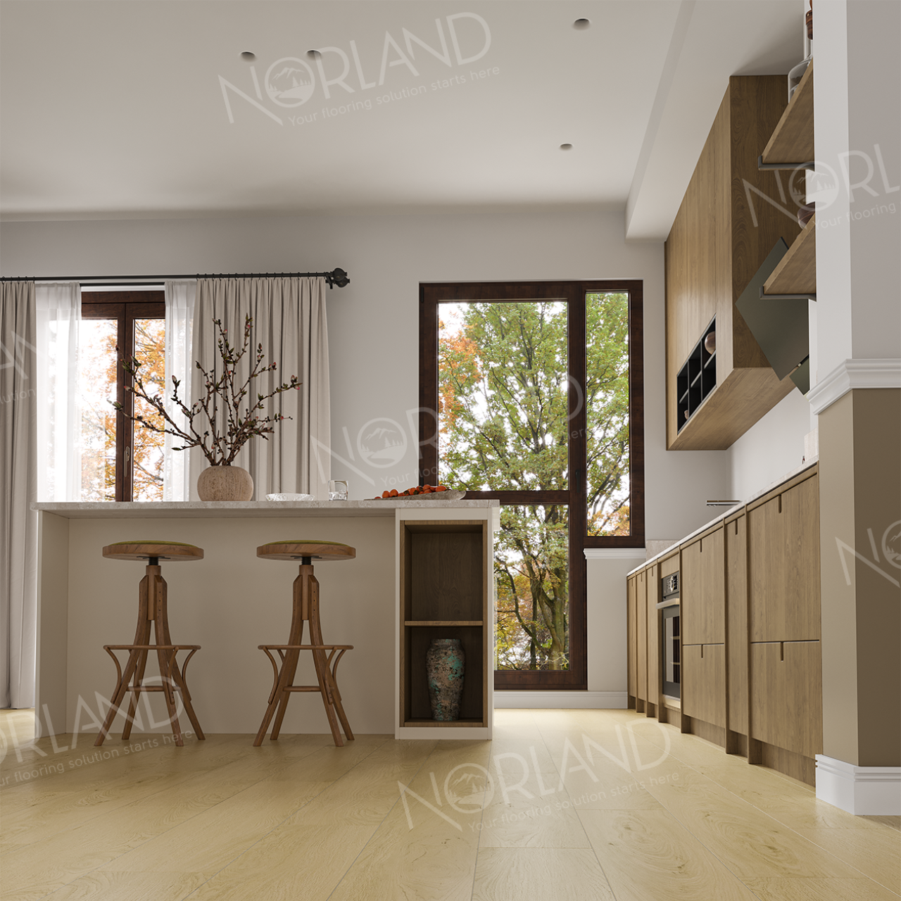 Ламинат Norland Elegant Strong LF302-05 Дуб Азор