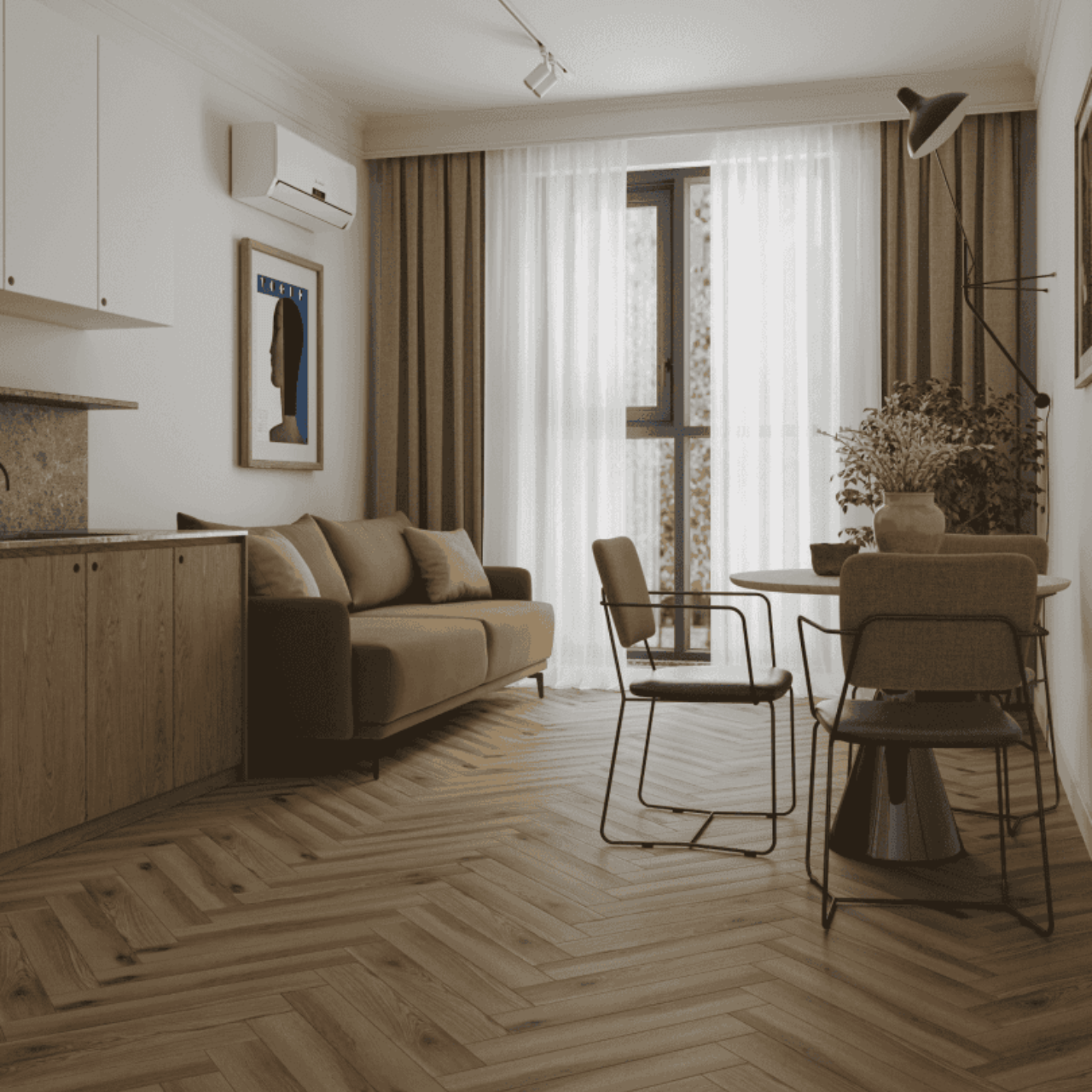 Ламинат Norland Herringbone Elegant Strong LF304-40 Дуб Лира