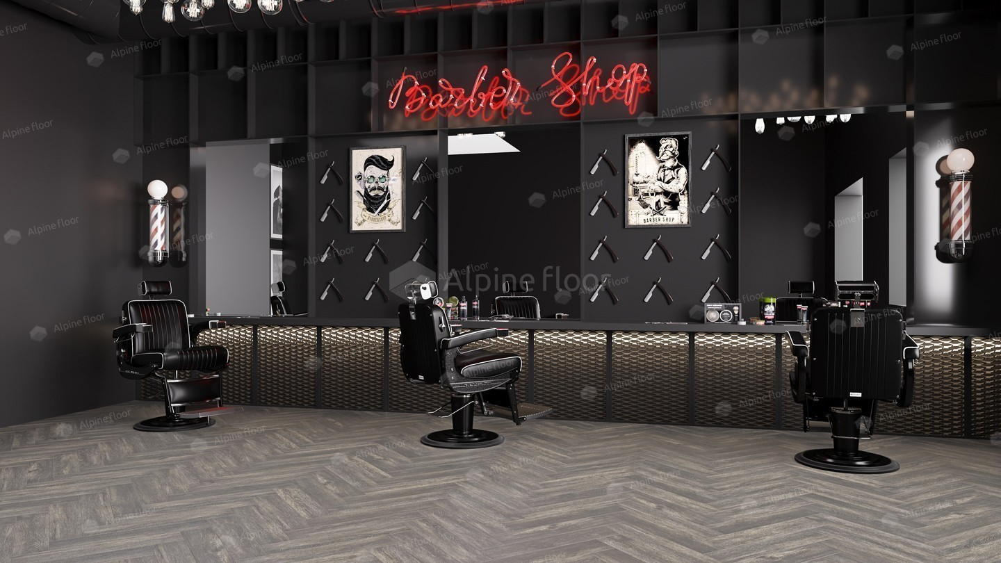 Кварцвинил Alpine Floor Parquet Lvt Eco 16-8 Венге Грей