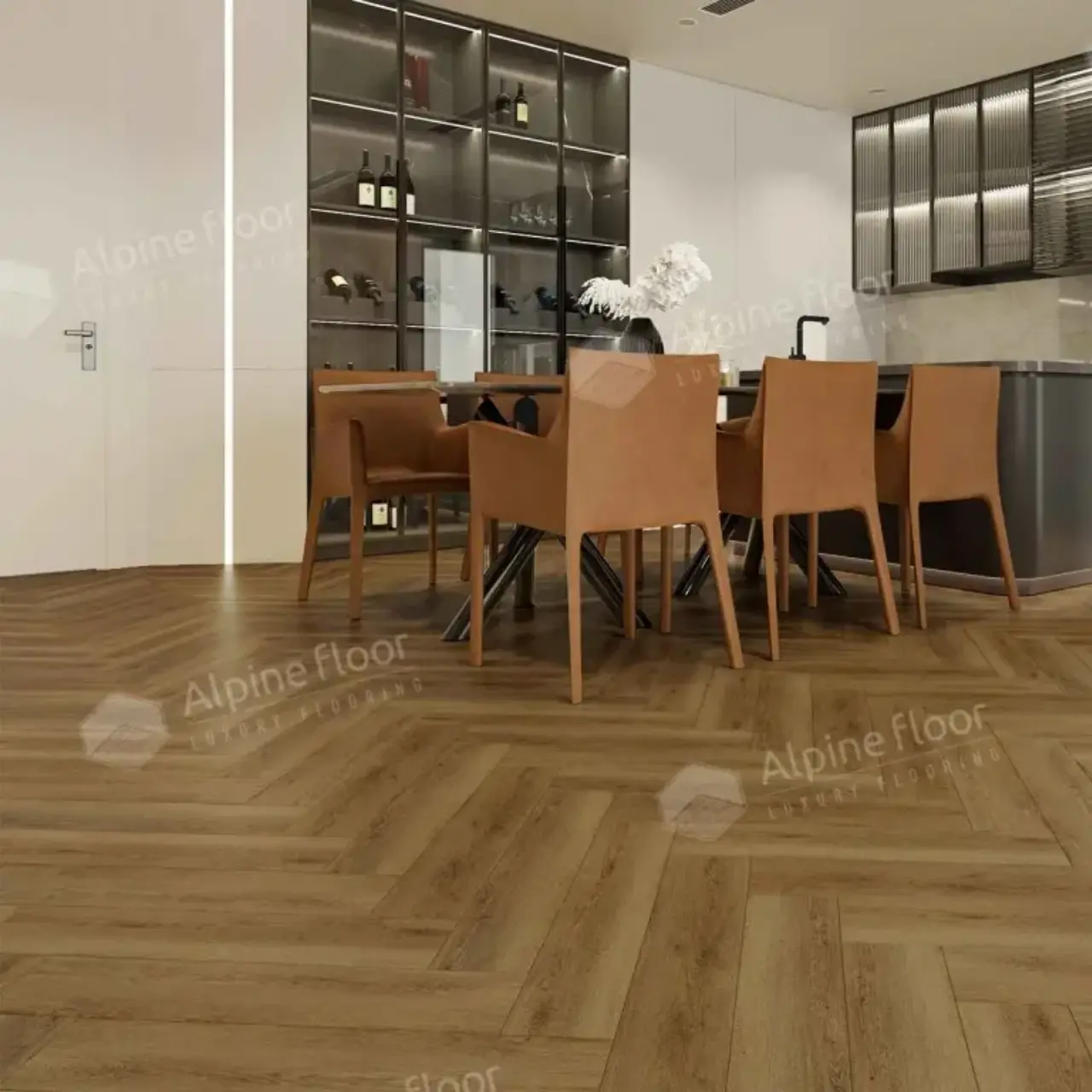 Кварцвинил Alpine Floor Parquet LVT Eco 16-31 Дуб Капелла