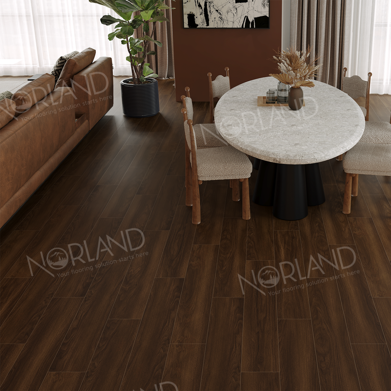 Ламинат Norland Elegant LF301-22 Дуб Треско