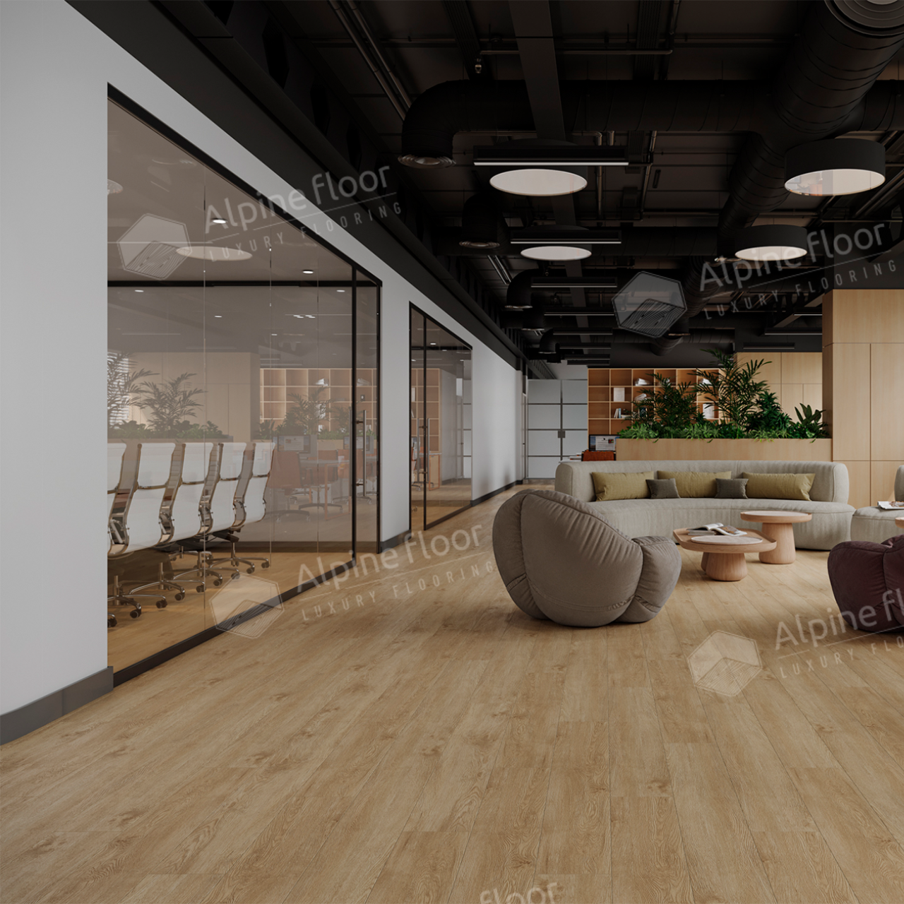 Кварцвинил Alpine Floor Grand Sequoia 5 мм Еco 11-508 Камфора