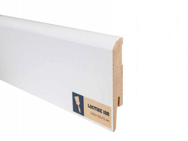 Плинтус MDF Arbiton Loctike 108 2400х100х15 мм