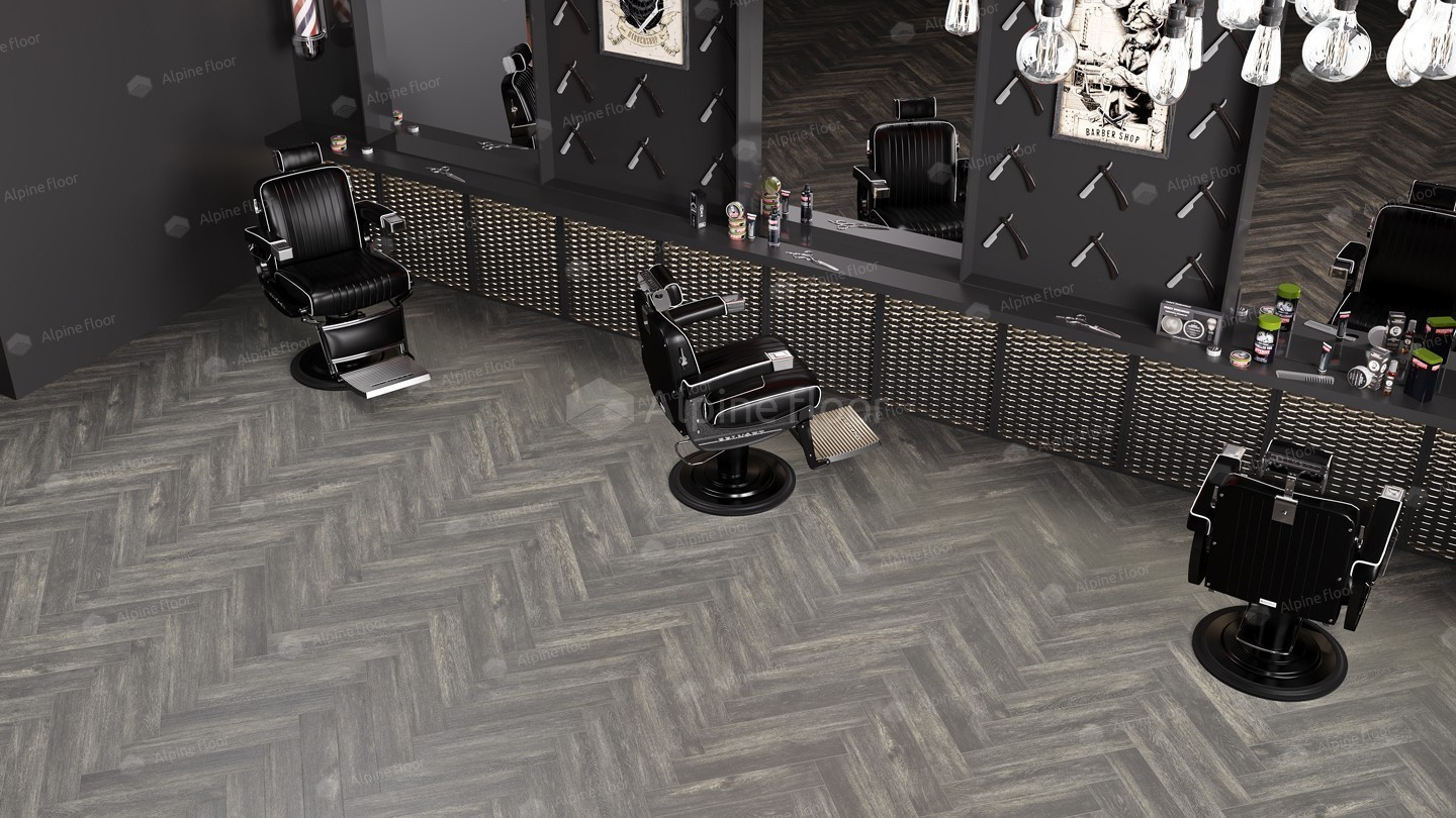 Кварцвинил Alpine Floor Parquet Lvt Eco 16-8 Венге Грей
