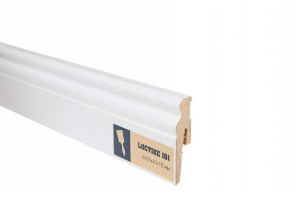 Плинтус MDF Arbiton Loctike 101 2400х60х15 мм