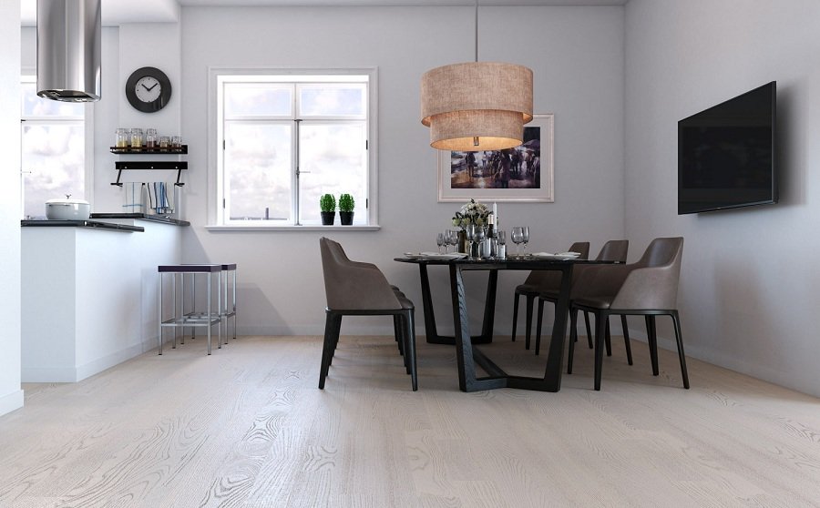 Паркетная доска Polarwood Classic Ясень Рикотта Матовый Лак 3П