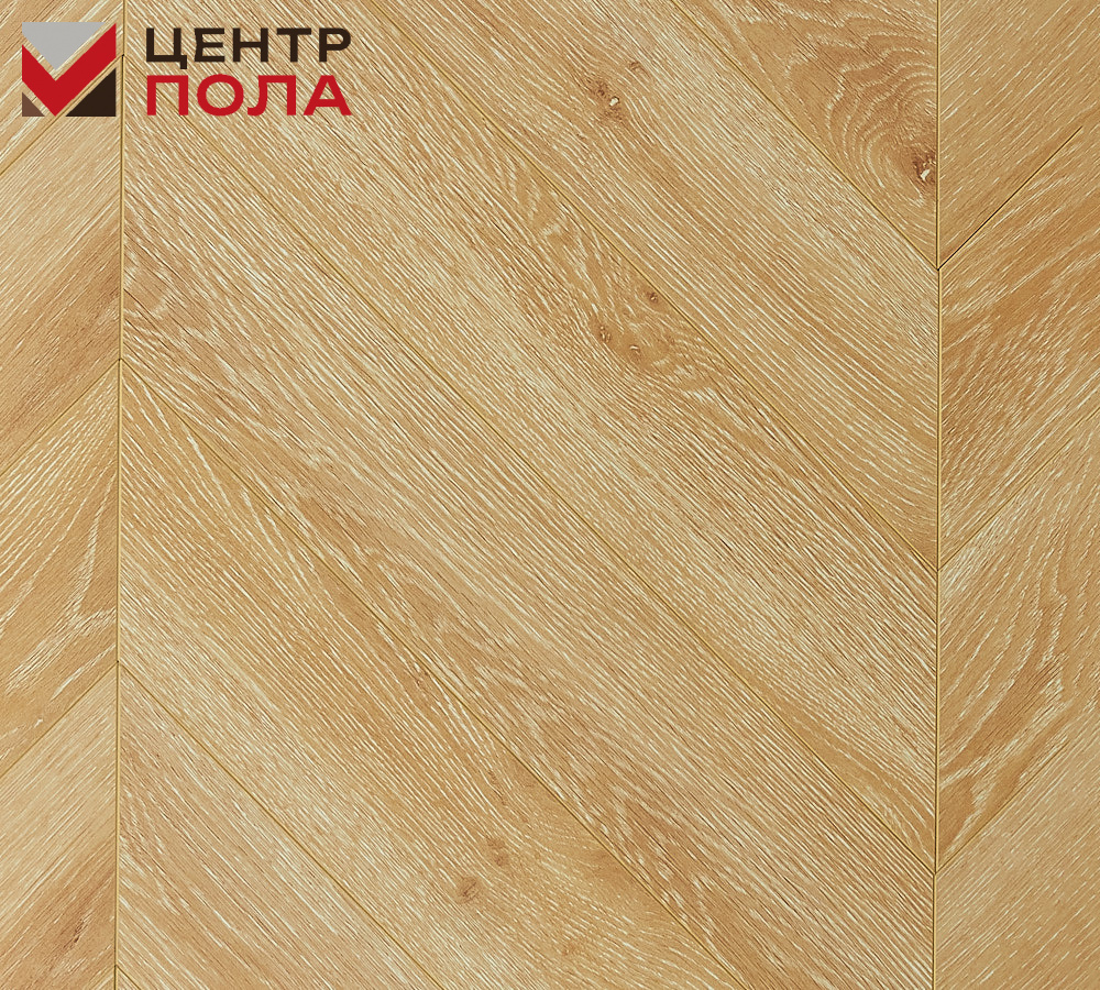Ламинат Boho Herringbone 1204 Дуб Выбеленный