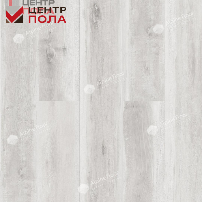 Кварцвинил Alpine Floor Classic Light Еco 182-88 Дуб Выбеленный