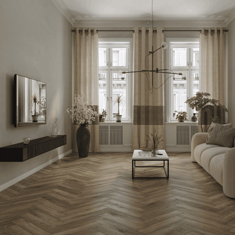 Кварцвинил Norland Паркет С (Parquet S) 1055-16 Vienna